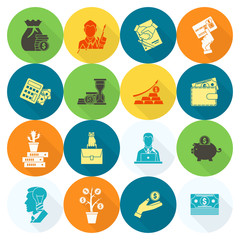 Business and Finance Icon Set