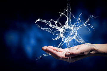 Neurology study concept