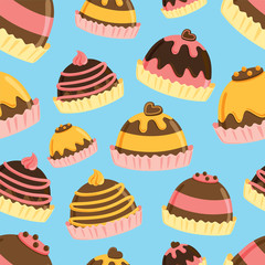 chocolate truffle pattern