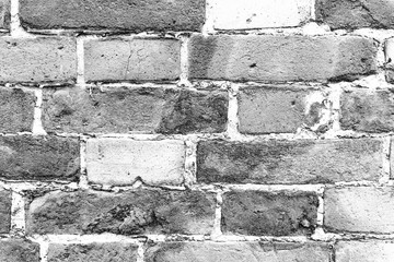 Brick texture with scratches and cracks