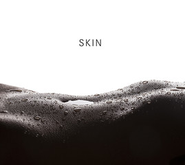 Skin - water drops on woman skin - 94899575