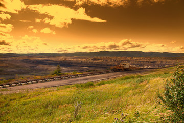 Coal mine, Sokolov,Czech Republic