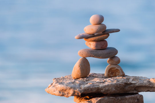 Figurine of Inukshuk of stones