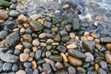 sea pebbles
