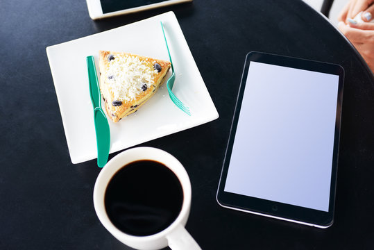Breakfast and tablets