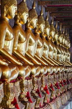 Bangkok (Thailand), Golden Buddhas