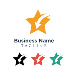 Arrow vector logo icon