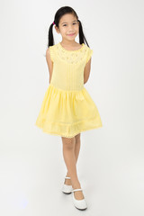 Portrait of asian cute girl with smile face