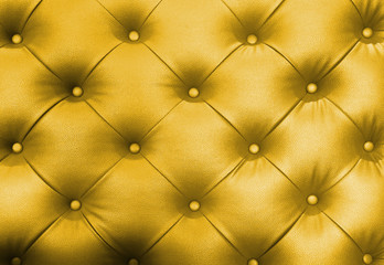 Luxury Button Golden Leather for Background Uses.