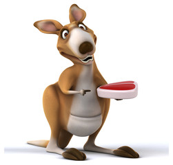 Obraz premium Fun kangaroo