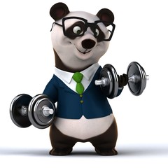 Fun panda © Julien Tromeur