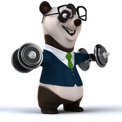 Fun panda © Julien Tromeur