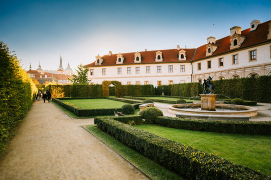 Wallenstein Palace and Garden in Prague, Czech Republic