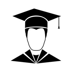 Graduate student icon