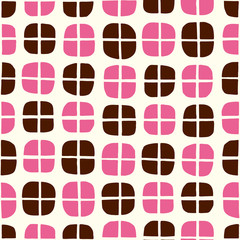 seamless pattern abstract circles. 抽象的な円形パターン