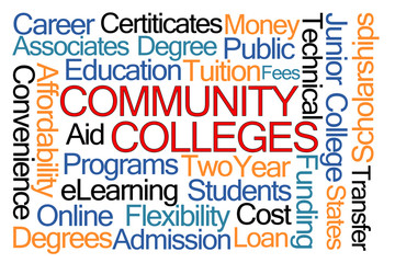 Community Colleges Word Cloud