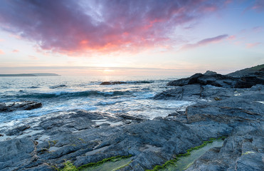 Sunset at Trevone