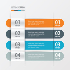  Rounded  Banner template  Orange , blue, gray color