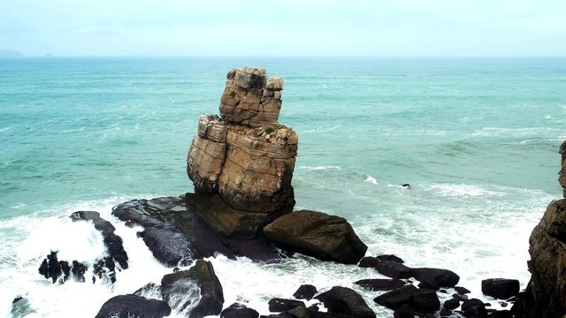 Nau dos Corvos in the Carvoeiro Cape, Peniche, Portugal