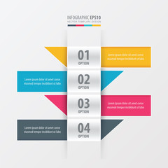 Design banner modern and layout  yellow, blue, pink color