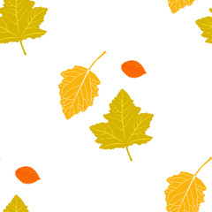 Leaves seamless pattern