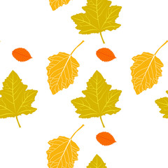 Leaves seamless pattern
