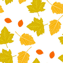 Leaves seamless pattern