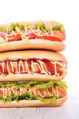 fast food, hot dog