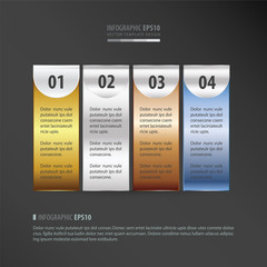 banner design   gold, bronze, silver, blue color