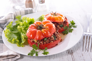 baked tomato