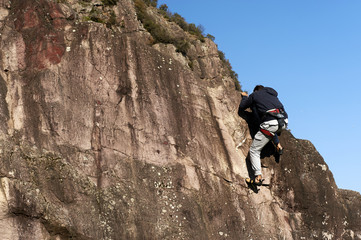 free climbing