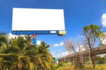 Blank Outdoor Billboard