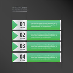 banner design set  neon green