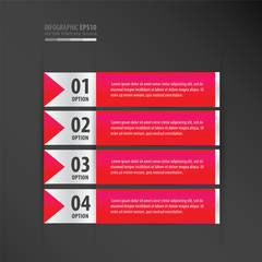 banner design set    neon pink