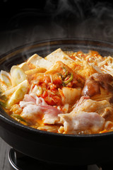キムチ鍋　KIMUCHI hot pot