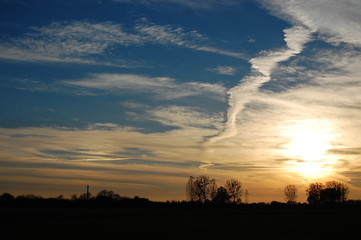 Fototapeta premium Chmury 2