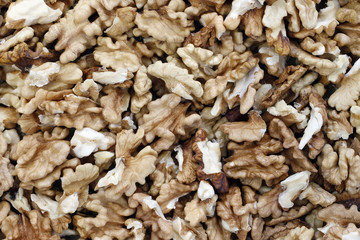 Kernels of nuts - the source of vitamins and minerals