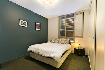 Modern bedroom interior