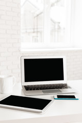 Working place of a business person