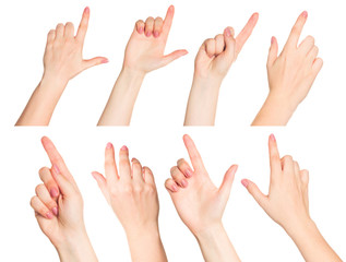 Hands collage