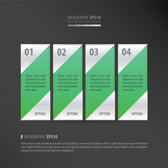 vector banner   neon green