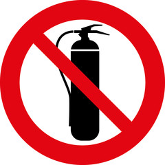 Do Not Use Fire Extinguishers