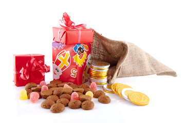 Typical Dutch celebration: Sinterklaas with surprises in bag and