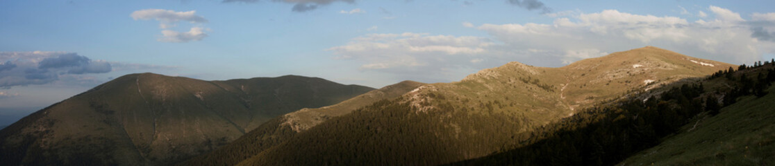 Mountain landscape from Bulgaria