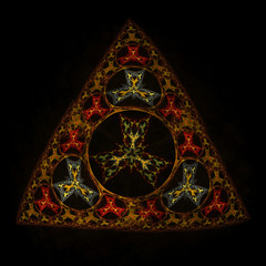 abstract fractal pattern