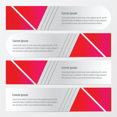 banner design  pink color