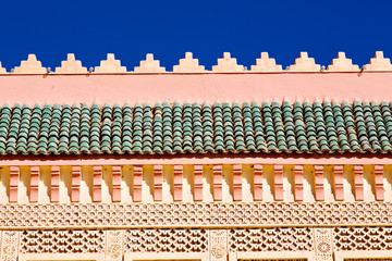 line in morocco africa  colorated floor  abstract