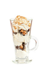 ice cream with nuts