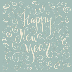 New Year Lettering
