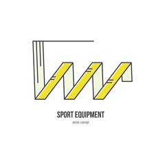 Obraz premium Ribbon Logo